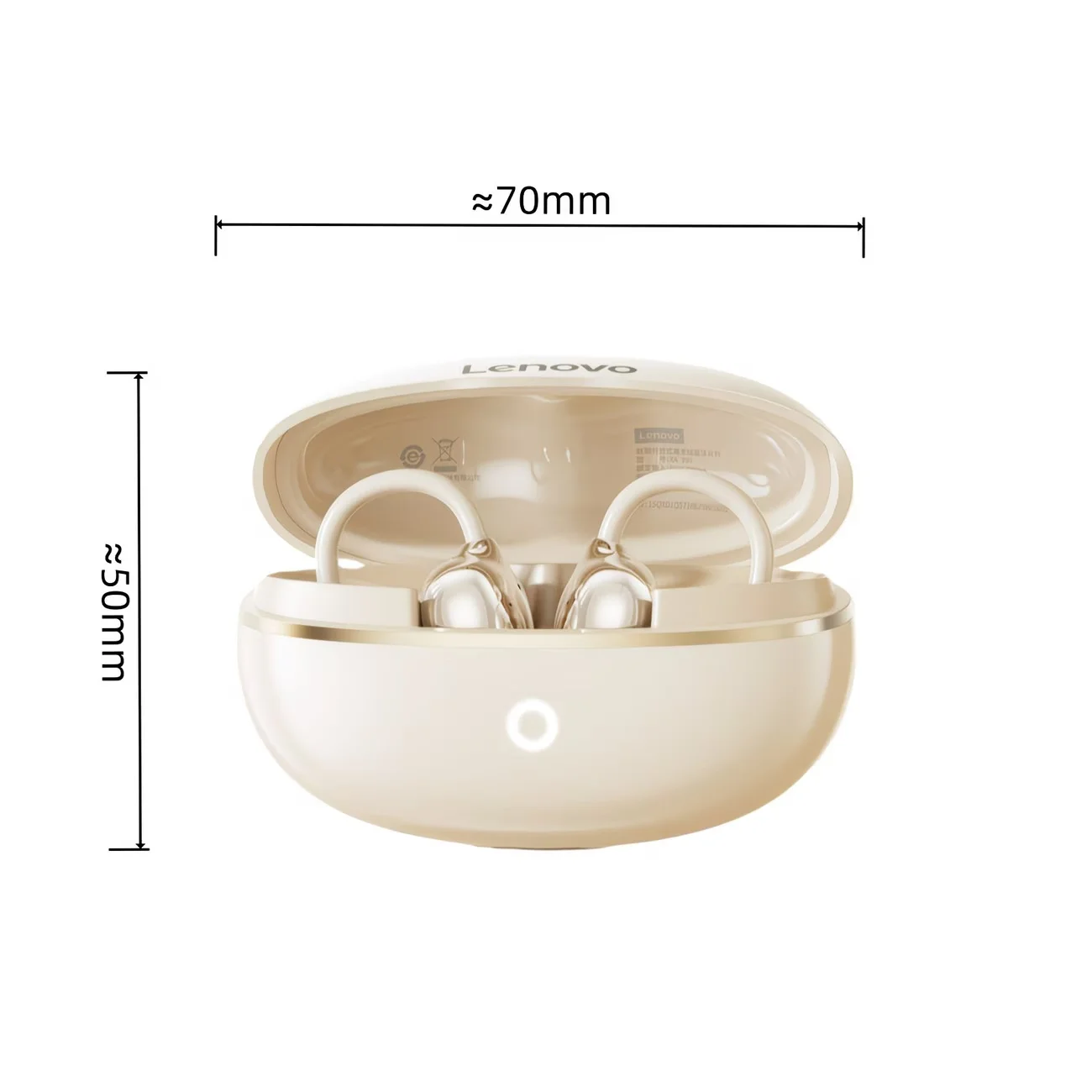Original Lenovo XA390 True Wir - Sports Earphone Hook ulasan dan harga