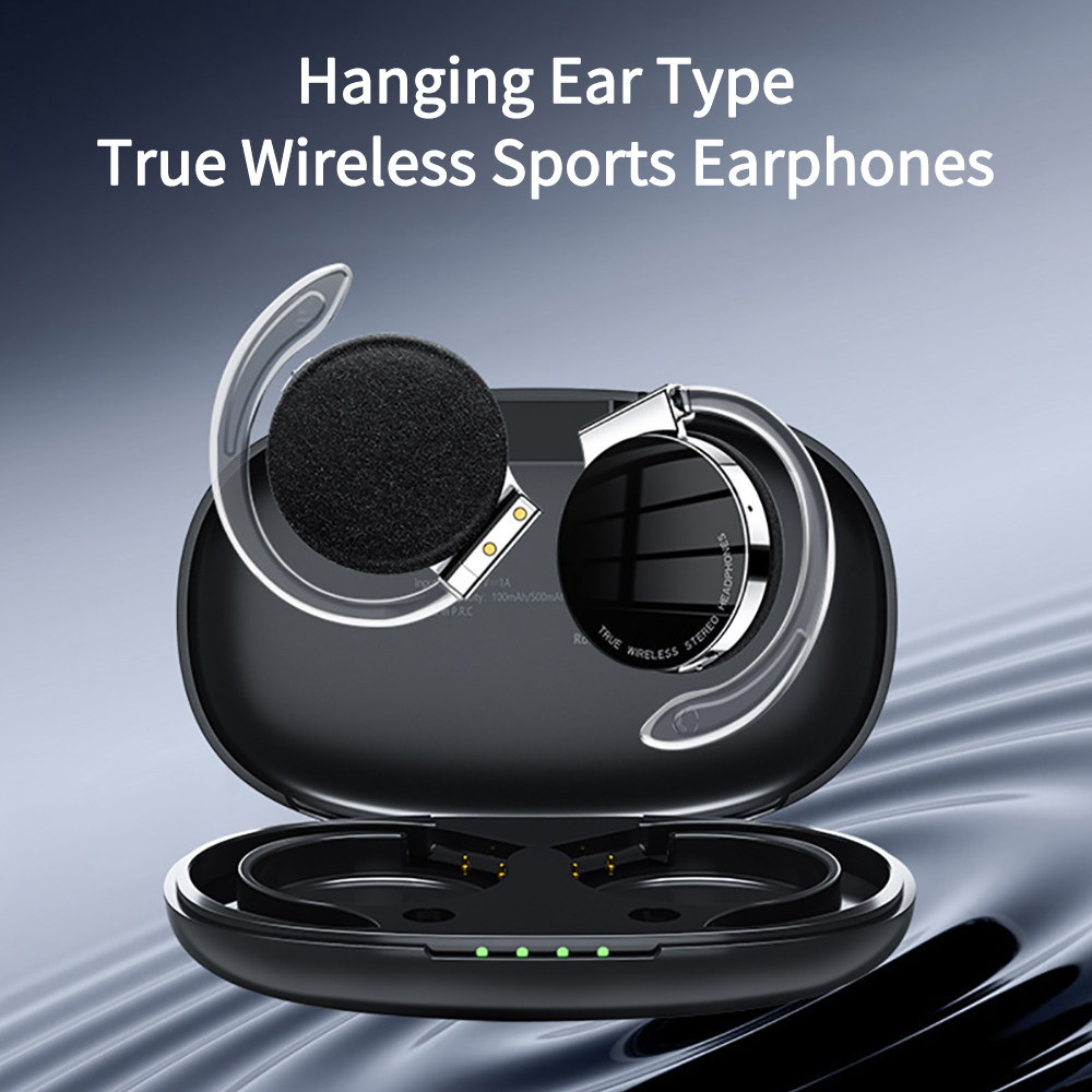 F2 TWS Earphones With Micropho - Sports Earphone Hook ulasan dan harga