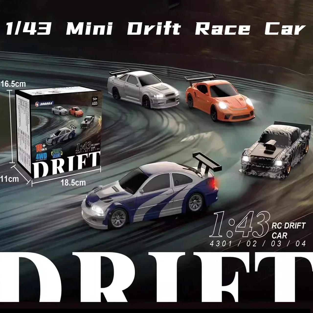 2.4G RC Drift Car 1/43 4WD Rem - Jbl Speaker Go 4 ulasan dan harga