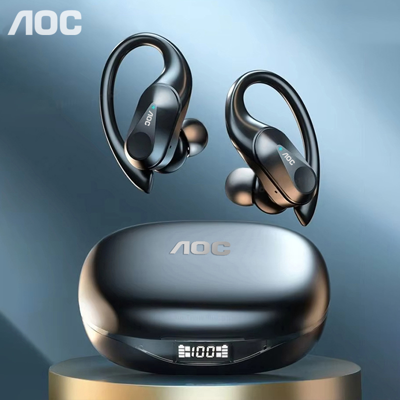 Choice AOC Sports Headset Wire - Sports Earphone Hook ulasan dan harga