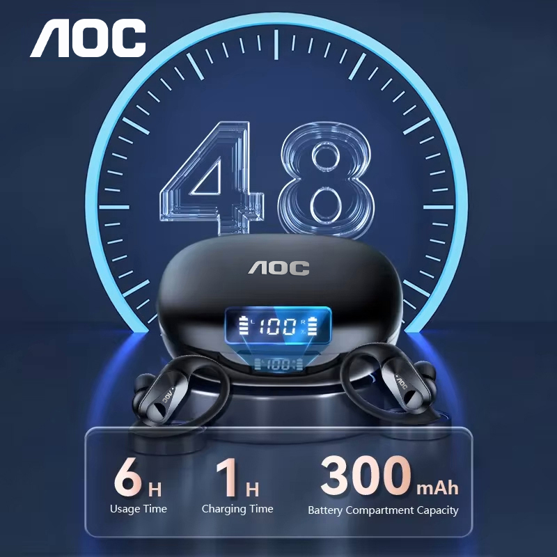 Choice AOC Sports Headset Wire - Sports Earphone Hook ulasan dan harga