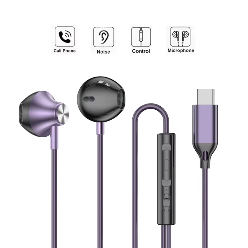 In-Ear Wired Headphone HiFi Mu - Wired Earphone Mic ulasan dan harga