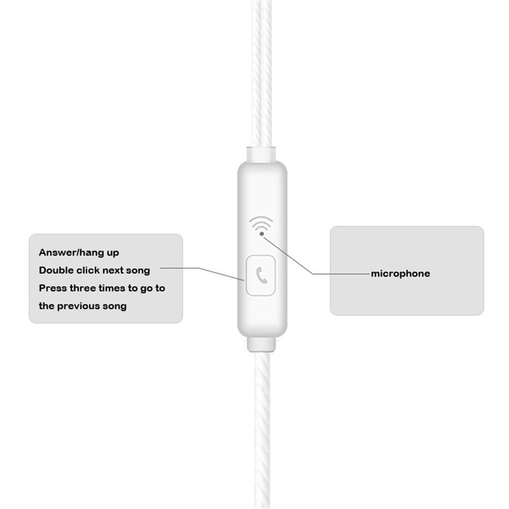 3.5mm Wired Earphone In Ear He - Wired Earphone Mic ulasan dan harga