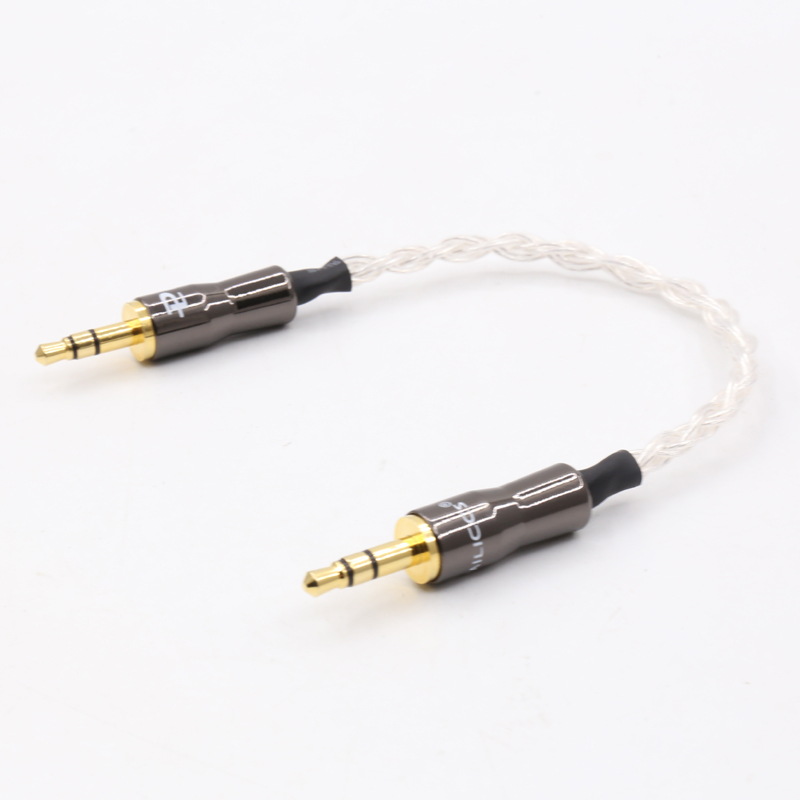 15cm 5N OCC pure copper silver - Cable Extension 3.5 ulasan dan harga