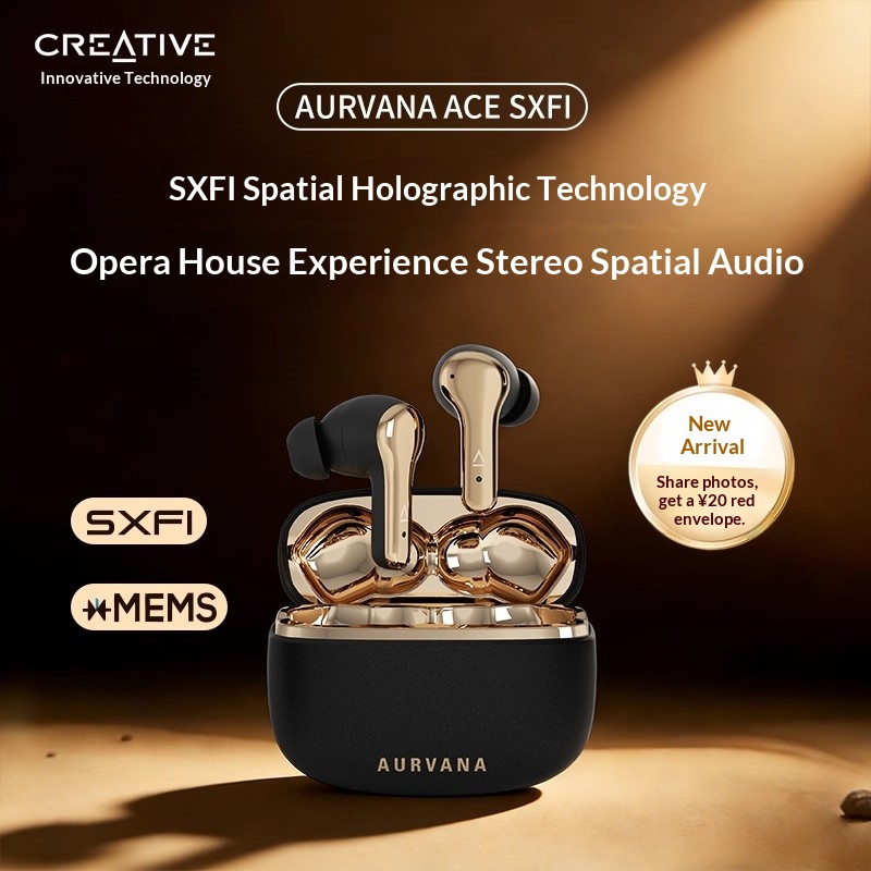New Creative ACE SXFI TWS Earp - Noise Cancelling Headphone ulasan dan harga